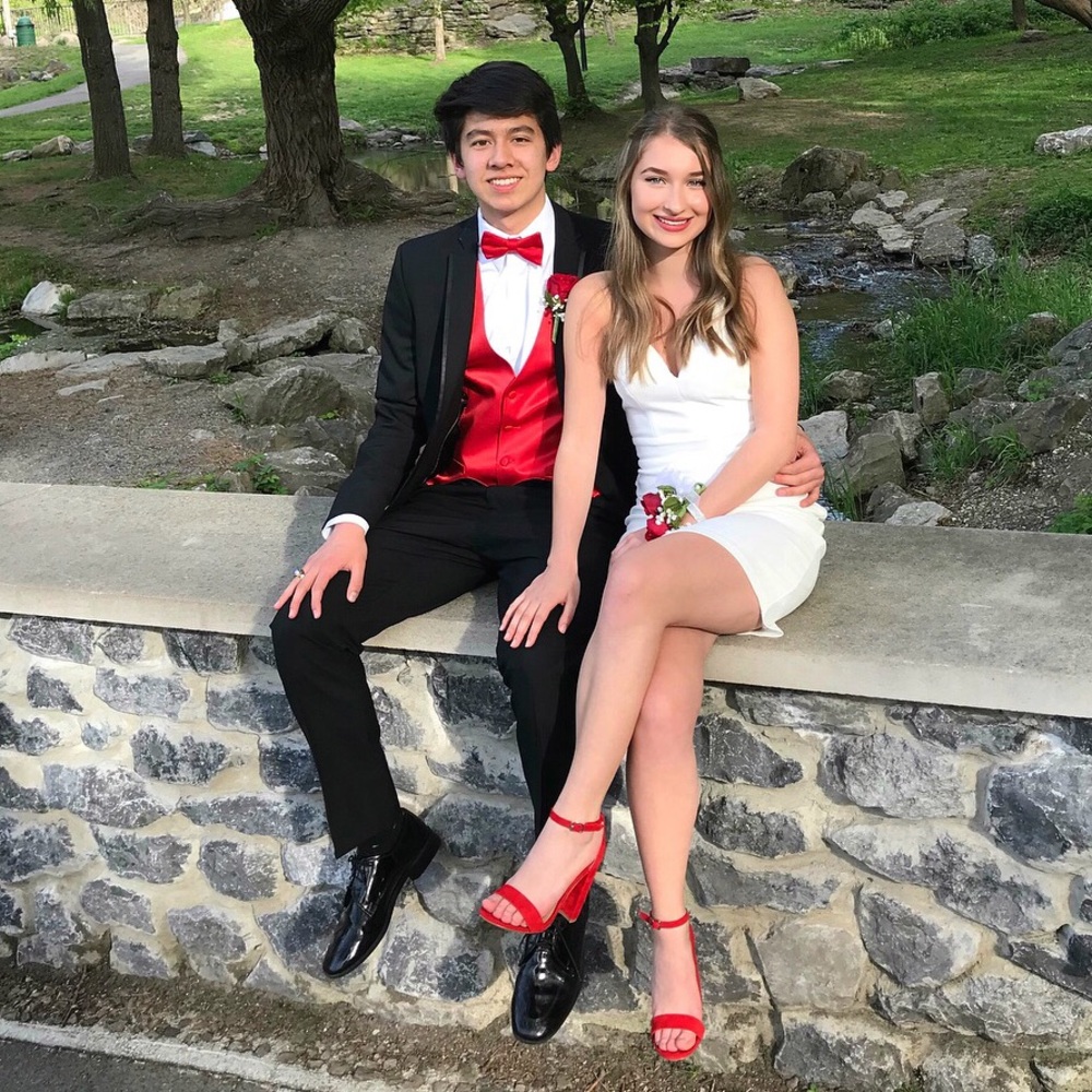 SALE ❤️ White Prom Dress